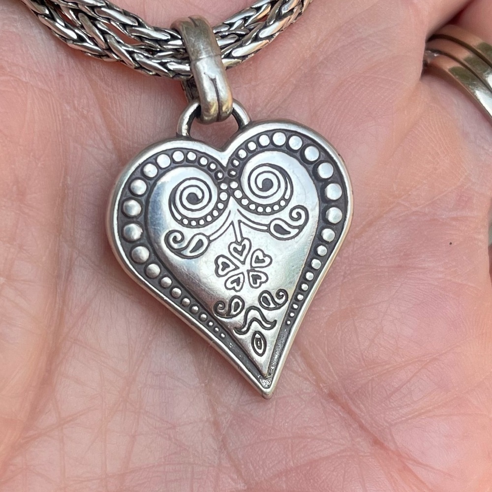 Brighton Ophelia French Quarter Heart Necklace - Picture 6 of 6